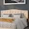 Flash Furniture King, Cambridge Headboard, Beige Fabric HG-HB1708-K-B-GG - alternate 1